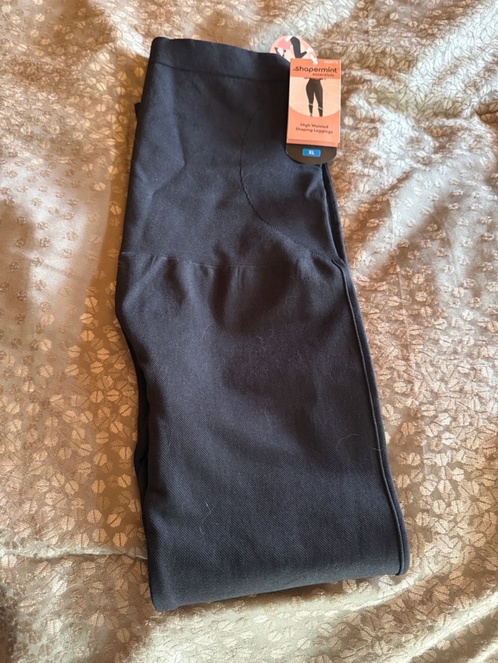 ShaperMint  High Waisted Shaping Leggings - Black